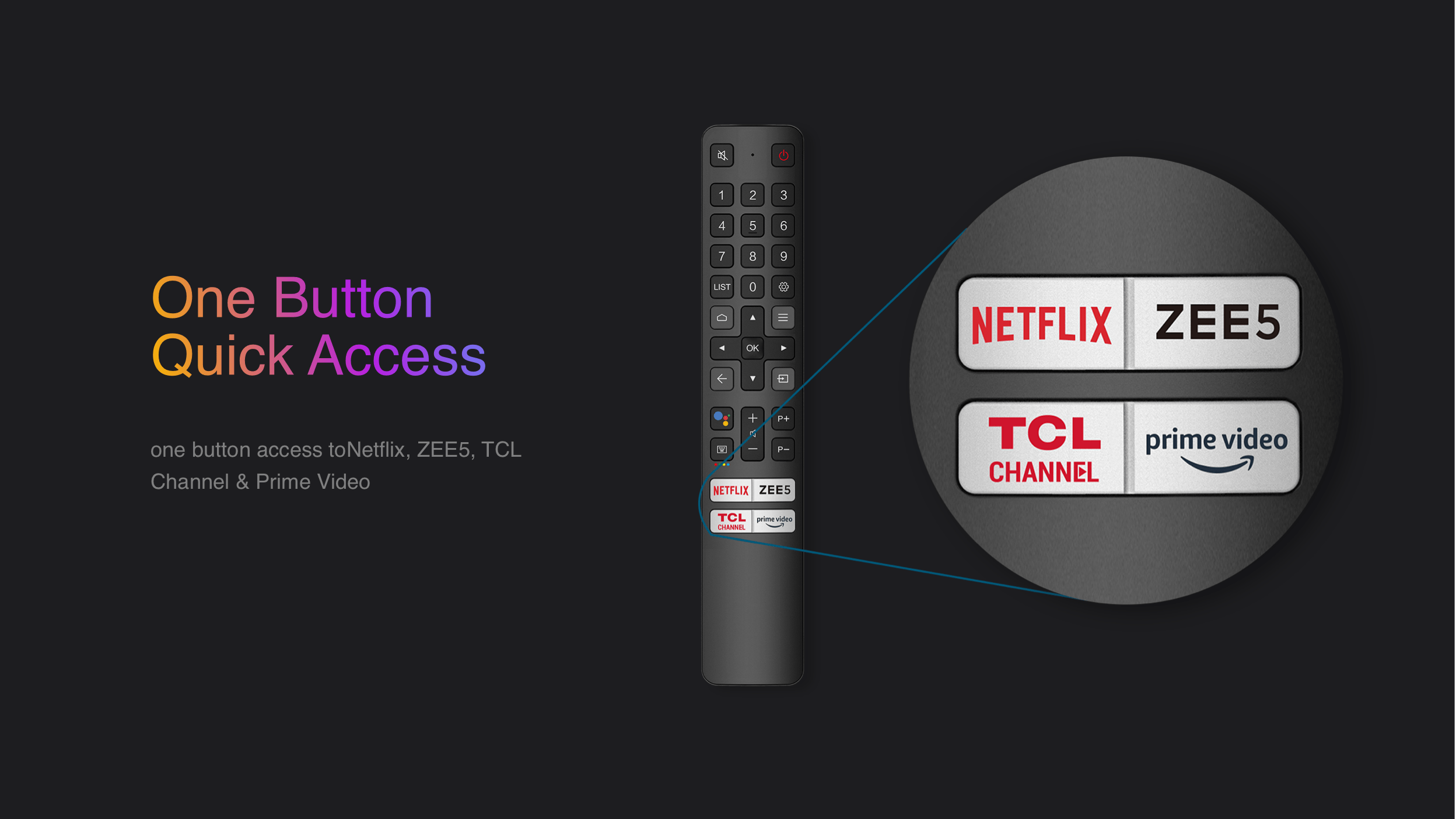 TCL TV P725 Series-4K HDR Android Hands-free TV-TCL Global
